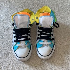 Double layer converse sneaker
